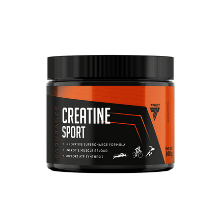 TREC kreatyna monohydrant CREATINE SPORT 300g smak truskawka