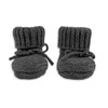 Lodger Buciki niechodki z wełny merino 100% grafitowe Pigeon 6-12 m
