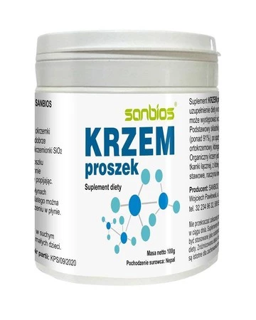 Sanbios − Krzem proszek − 100 g