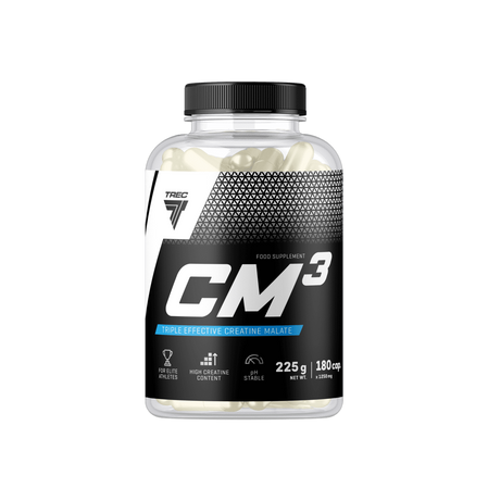  Trec Nutrition CM3 Kreatyna Jabłczan 180 kaps.