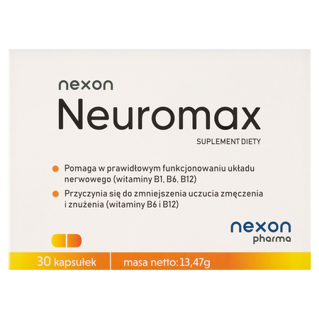 Nexon Neuromax na wsparcie funkcji psychologicznych 30 kaps.