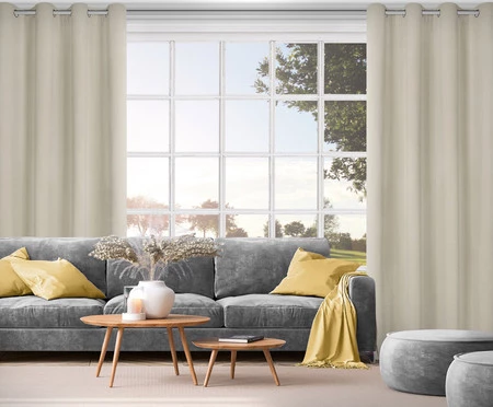 Zasłona gotowa Nita 140 x 250 cm, Beżowy