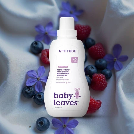 Attitude BABY LEAVES™, Sweet Lullaby, Płyn do płukania ubranek dziecięcych, 1L