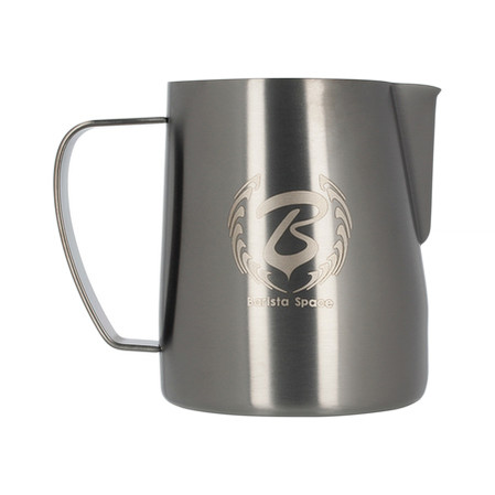 Barista Space - Dzbanek do mleka czarny 350 ml