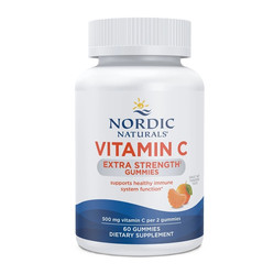 Nordic Naturals Vitamin C Extra Strength witamina na wsparcie odporności 60 żelek smak mandarynka