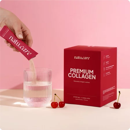 Zestaw 2x Natu.Care Premium Kolagen smak wiśnia 10000 mg - 30 saszetek