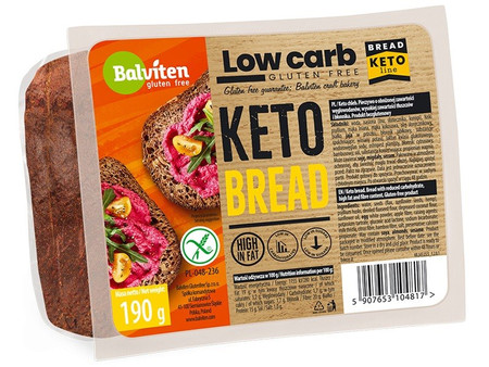 Chleb low carb bezglutenowy 190 g