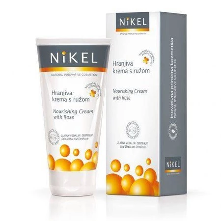 NIKEL, Odżywczy krem do twarzy z Różą, 50ml