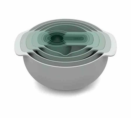 JJ - Zestaw misek i miarek Nest™ 9 Plus, sage