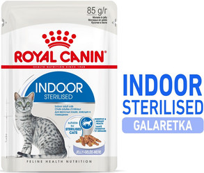 ROYAL CANIN Indoor Sterilised w galaretce 85g