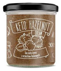Diet Food − Keto krem z orzechów laskowych z olejem MTC BIO − 300 g