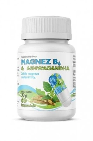 Gorvita Magnez B6 & Ashwagandha 60 kaps.