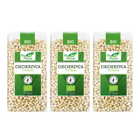Zestaw: 3x BIO PLANET Ciecierzyca BIO 400g