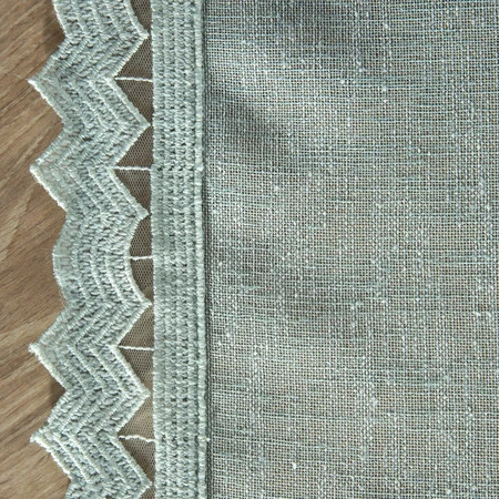 OBRUS DEKORACYJNY 35 X 180 CM MIĘTOWY