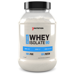 7NUTRITION NATURAL WPI 90 odżywka białkowa izolat 500g smak Naturalny