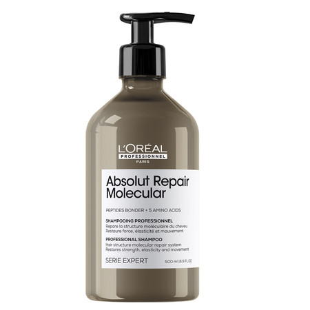 Serie Expert Absolut Repair Molecular szampon wzmacniający strukturę włosów 500ml