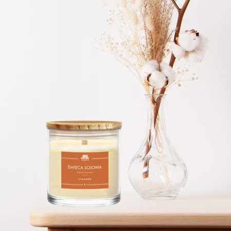 Świeca soj. zap. CYNAMON 150g