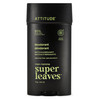 Attitude SUPER LEAVES MEN, Dezodorant w sztyfcie, dla mężczyzn - Matcha i bergamotka, 75 g