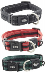 BUSTER REFLECTIVE MESH Obroża Czarna Roz.S