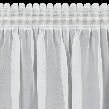 FIRANA GOTOWA LUCY NA TAŚMIE 140 X 270 CM BIAŁY