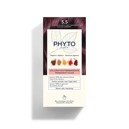 PHYTO COLOR 5.5 JASNY MAHONIOWY BRĄZ