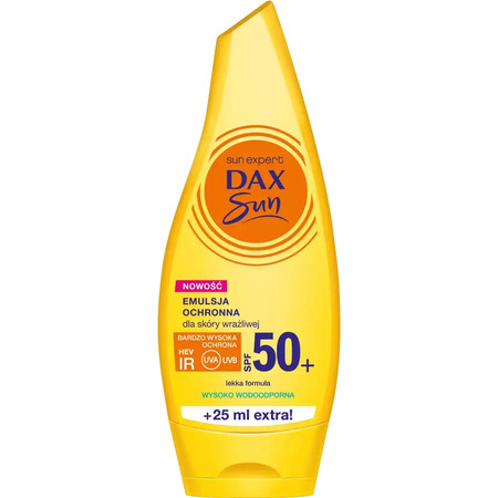 Dax Sun Emulsja do opalania skóra wrażliwa SPF50+ 175 ml