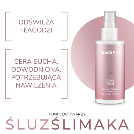 Feedskin Sylveco Snail Slime Tonik-esencja ze śluzem ślimaka 150ml