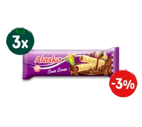 Zestaw: 3x Rurki kukurydziane nadziewane kakaowe BEZGL. 18 g