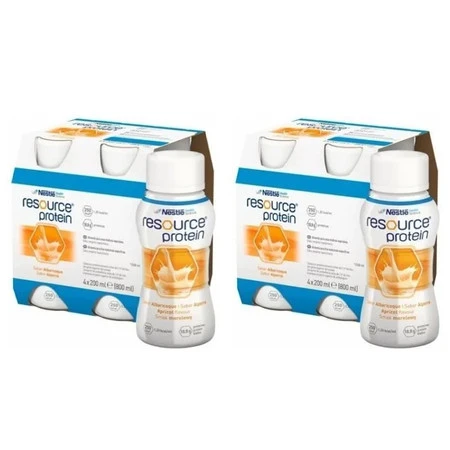 Zestaw 2x RESOURCE Protein smak morela 4 x 200ml