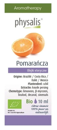 Physalis − Pomarańcza, olejek eteryczny BIO − 10 ml