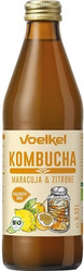 Voelkel Kombucha marakuja-cytryna BIO 330 ml