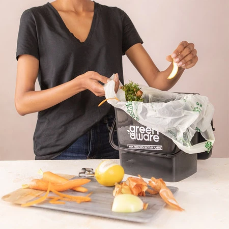 GreenAware, Kompostowalne worki na śmieci 25 L, 10 szt.