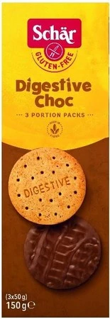 Digestive choc- ciastka w czekoladzie BEZGL. 150 g