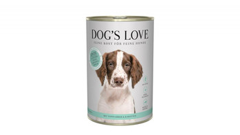 DOG'S LOVE Ente - kaczka z topinamburem i marchewką (400g)
