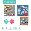 Mudpuppy Puzzle magnetyczne 2w1 Środki transportu 20 elementów 4+