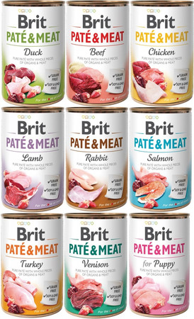 BRIT Paté / Meat Salmon ŁOSOŚ 400g