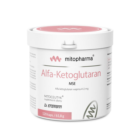 Mito-pharma Dr. Enzmann MSE Alfa-Ketoglutaran MSE 120 kaps.