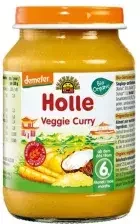 HOLLE − Danie BIO, Wegetariańskie Curry − 190 g