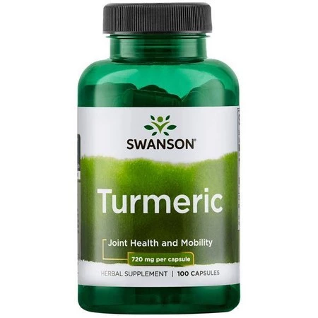 Swanson Turmeric Kurkuma 720 Mg 100 K