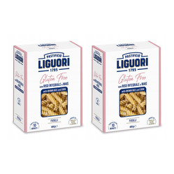 Zestaw 2x Makaron Liguori GLUTEN FREE Fusilli 400 g