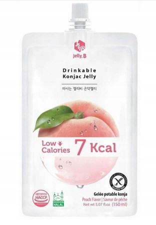 Galaretka konjac brzoskwinia roślinno-owocowa 150ml