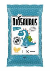 BioSaurus − Chrupki kukurydziane Dinozaury z solą morską bezgl. BIO − 50 g