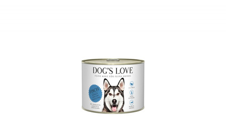 Zestaw 10x DOG'S LOVE Fisch - ryby z amarantusem, marchewką i mniszkiem lekarskim (200g)
