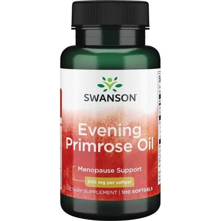 Swanson Olej Z Wiesiołka 500 Mg 100 K