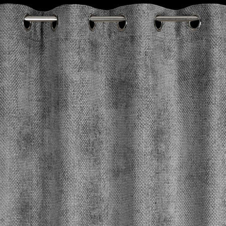 ZASŁONA GOTOWA ALETA 135 X 250 CM POPIELATY