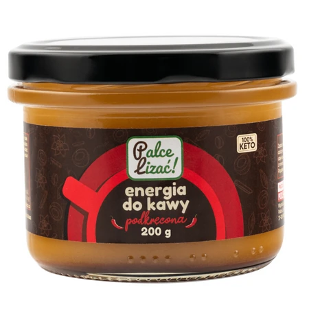 Palce lizać Energia do kawy z masłem ghee z chilli 200g