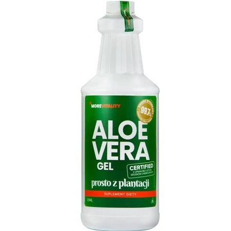 ALOE VERA GEL 99,7% aloes Żel 0,94 L MoreVitality