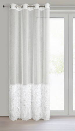 FIRANA GOTOWA MARGARET6 140 X 250 CM KREMOWY