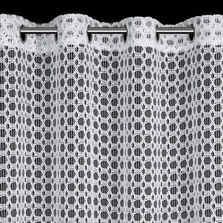 FIRANA GOTOWA CARMEN 140 X 250 CM BIAŁY