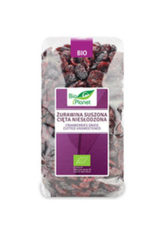 ŻURAWINA SUSZONA CIĘTA NIESŁODZONA BIO 400 g - BIO PLANET